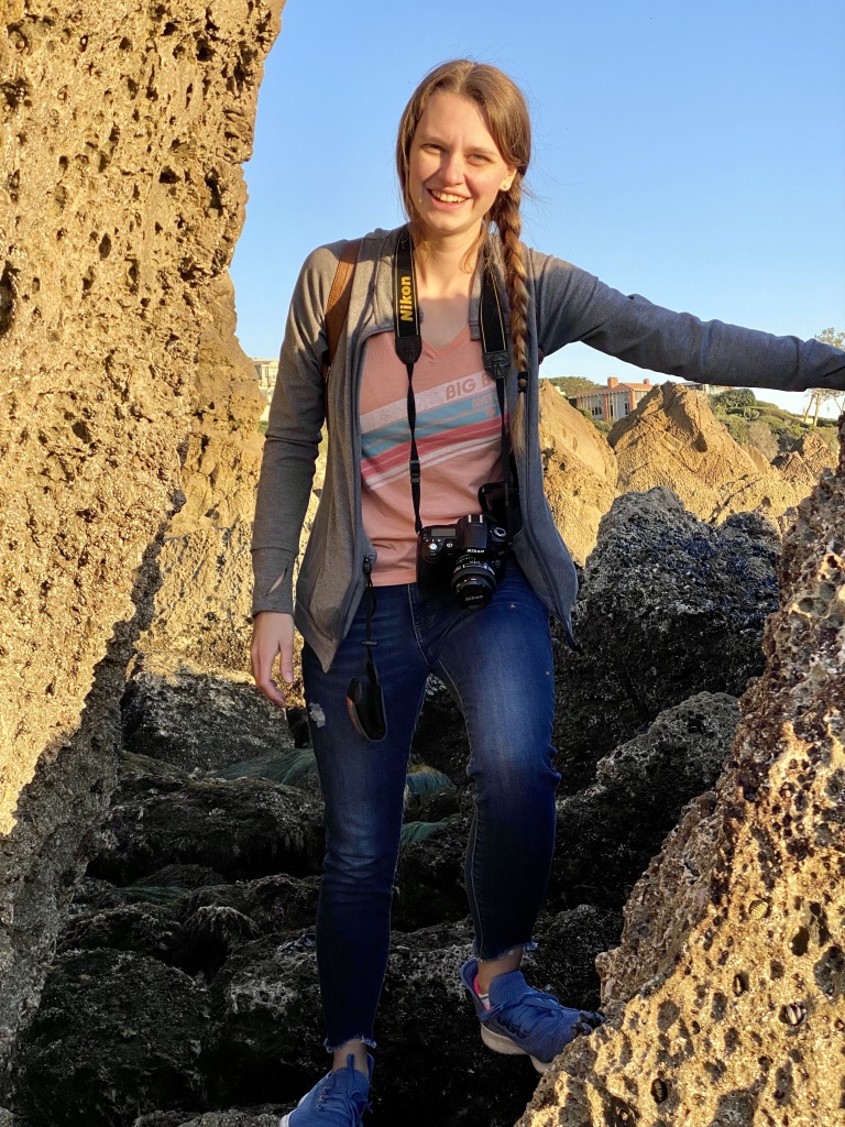 Kassidy Wilkins, author, photographer, the tide pooler